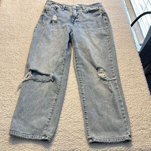 Wonderly Vintage Straight Distresses Jeans Relaxed Fit